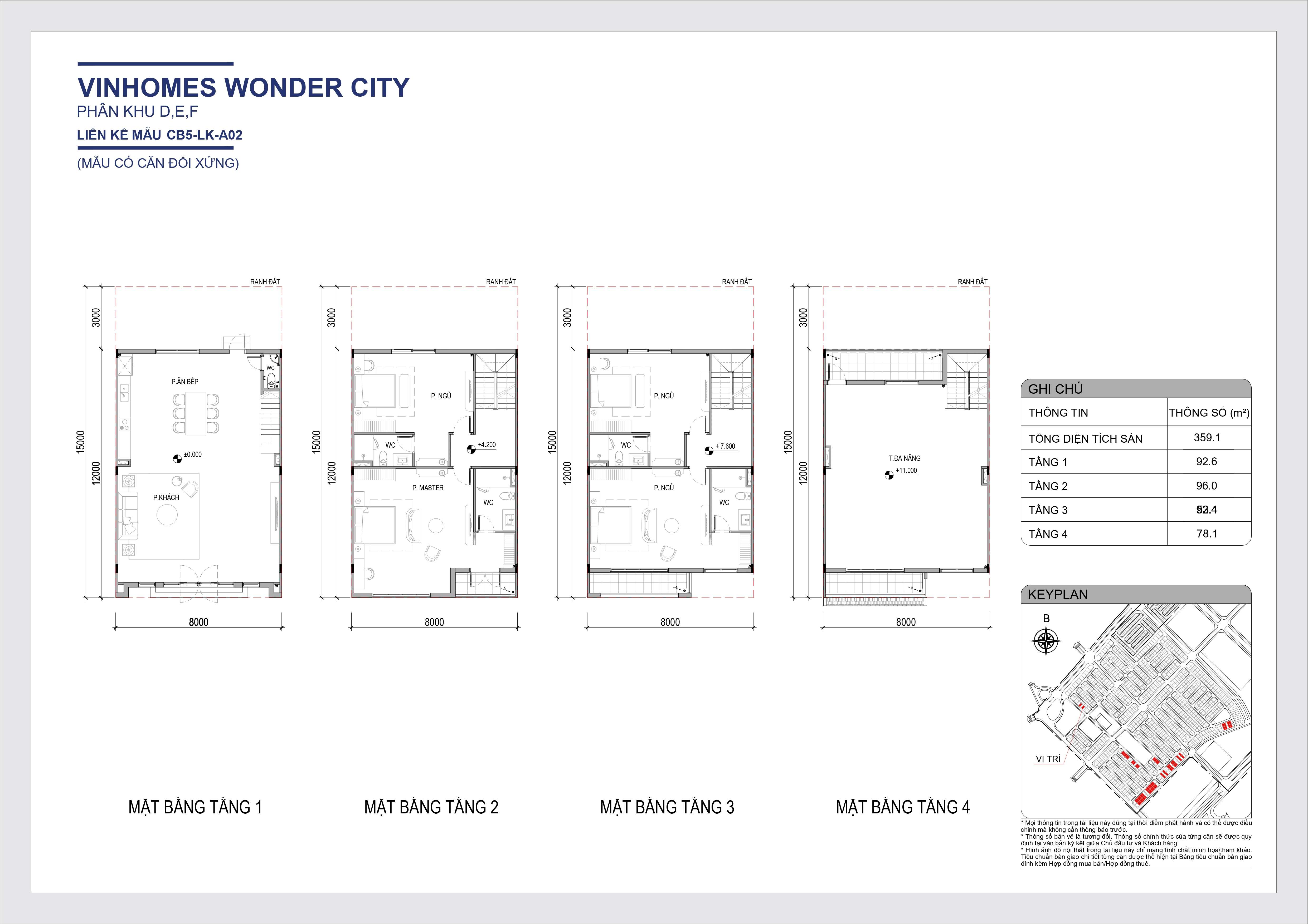 Thiết kế chi tiết kiền kề 120m&nbsp;